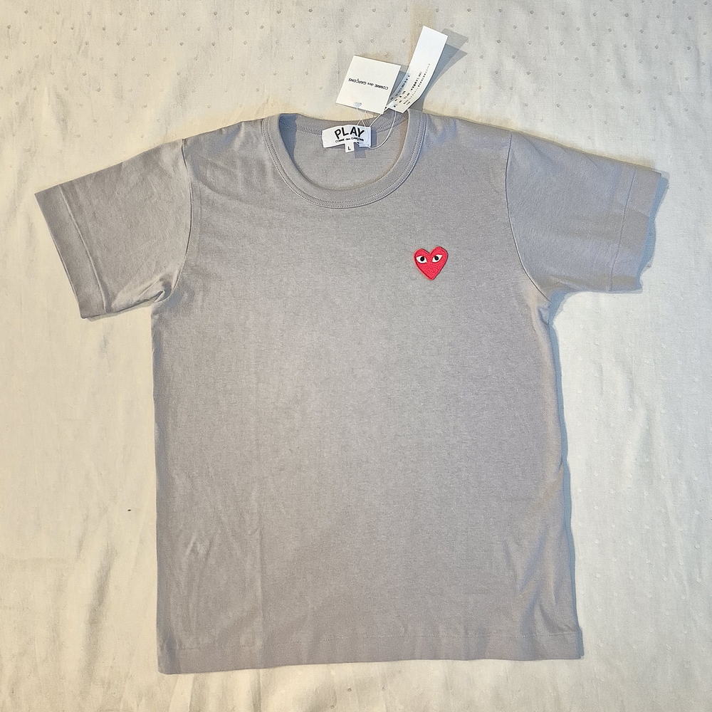 CDG Womens Gray T-Shirt Size L